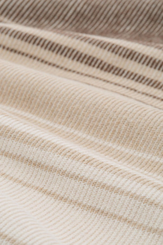 Pull en tricot avec dégradé de couleurs