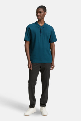 Polo à manches courtes - bleu - TOM TAILOR