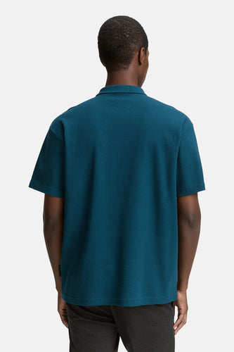 Polo à manches courtes - bleu - TOM TAILOR