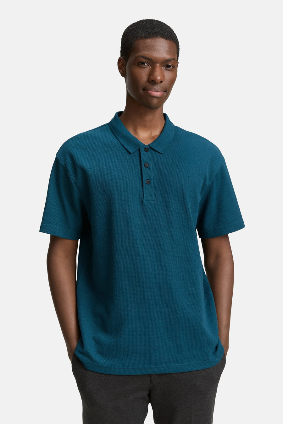 Polo à manches courtes - bleu - TOM TAILOR