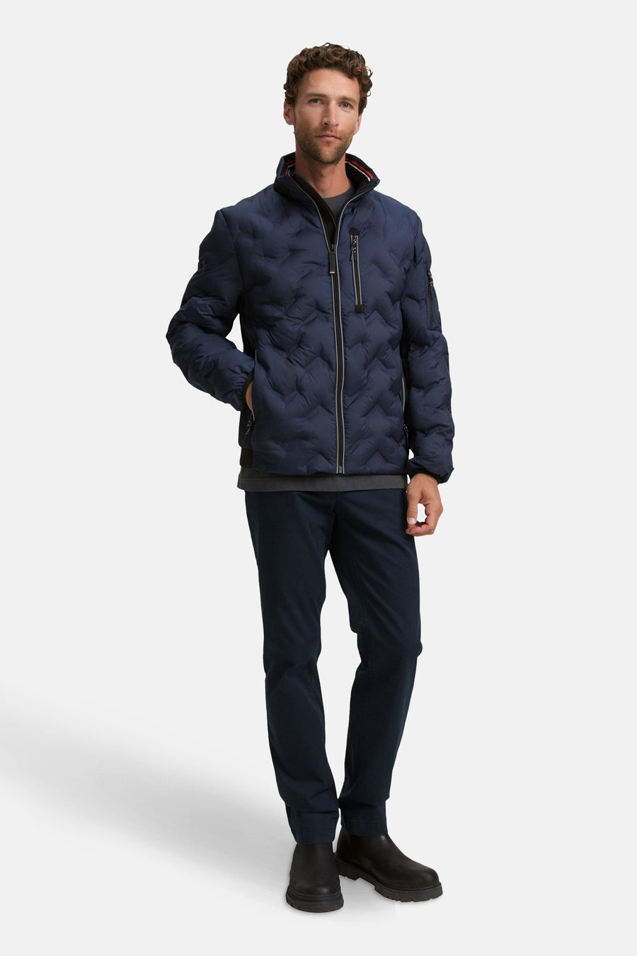 Veste courte - bleu - TOM TAILOR