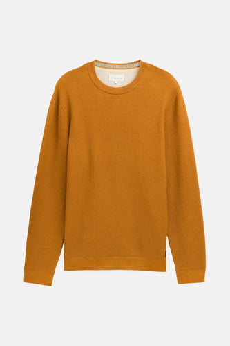 Pull à col rond - orange