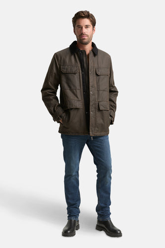 Veste courte brun - TOM TAILOR