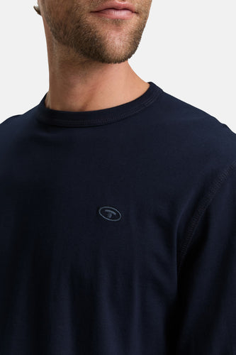 T-shirt à manches longues - bleu - TOM TAILOR