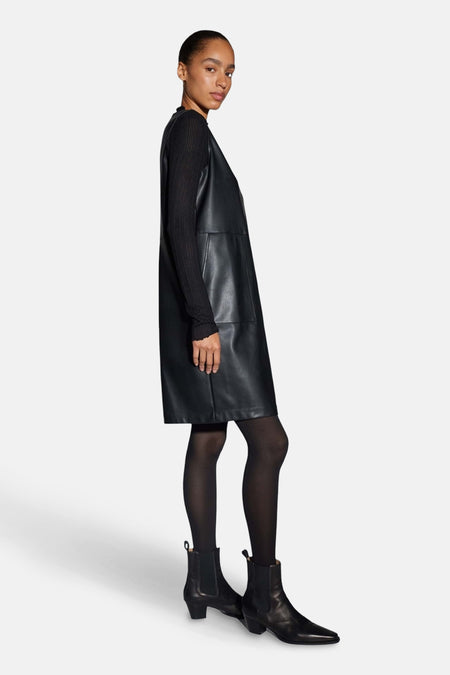 Robe à manches courtes - noir