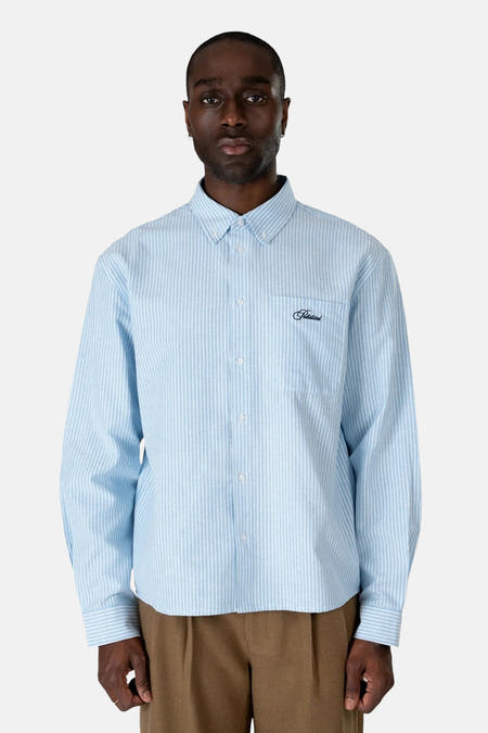 Chemise à manches longues - bleu