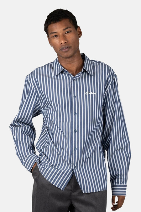 Chemise (manches longues) bleu - PROHIBITED