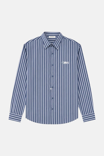Chemise à manches longues - bleu