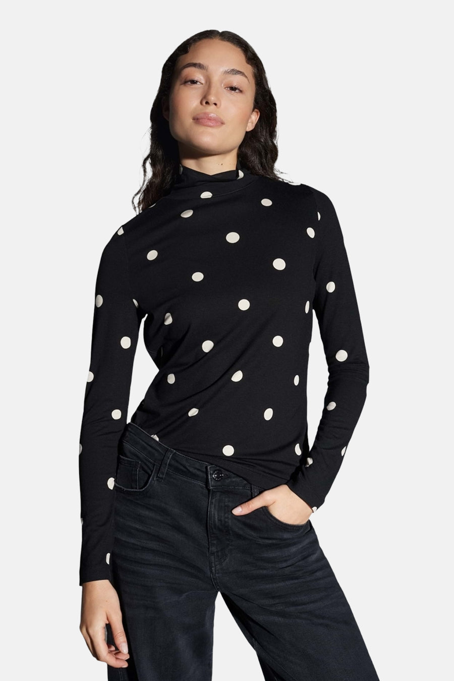 T-shirt à manches longues - noir - OPUS