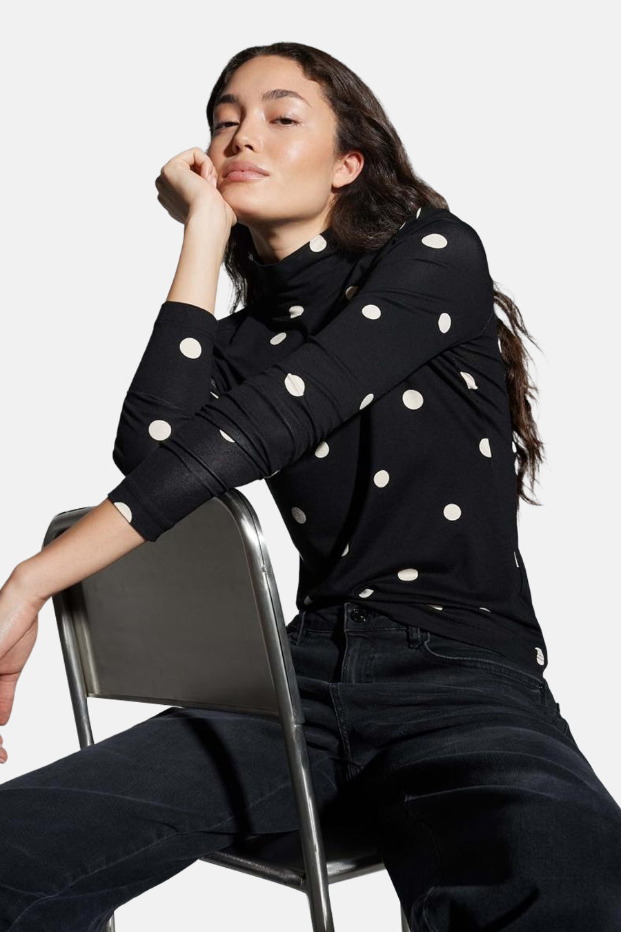 T-shirt à manches longues - noir - OPUS