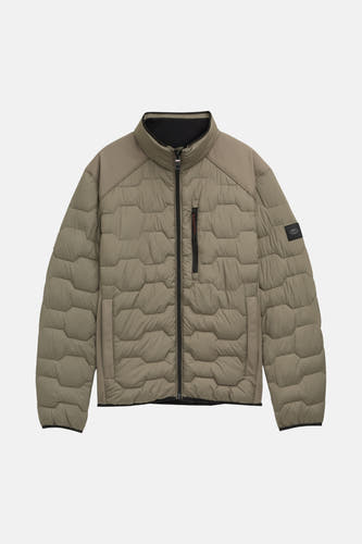 Manteau court de TOM TAILOR, texture feutrée avec des points horizontaux.