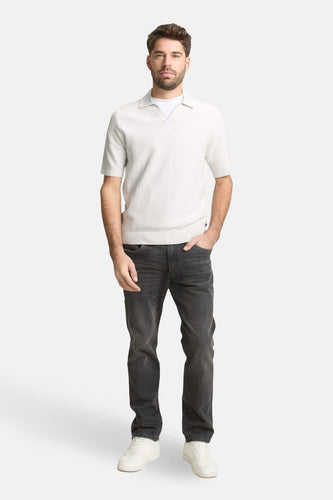 Polo à manches courtes - écru