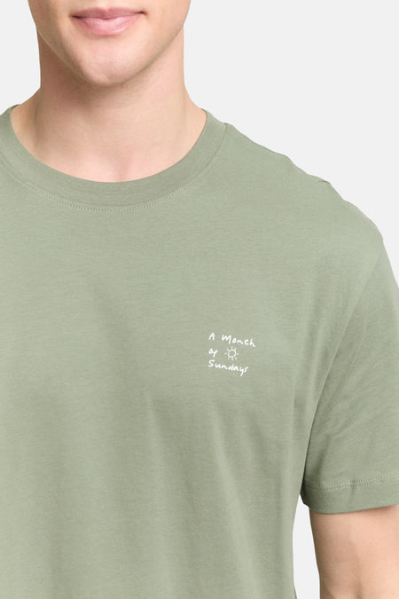 T-shirt (manches courtes) vert - TOM TAILOR
