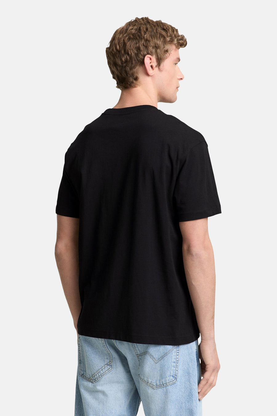 T-shirt (manches courtes) noir - TOM TAILOR