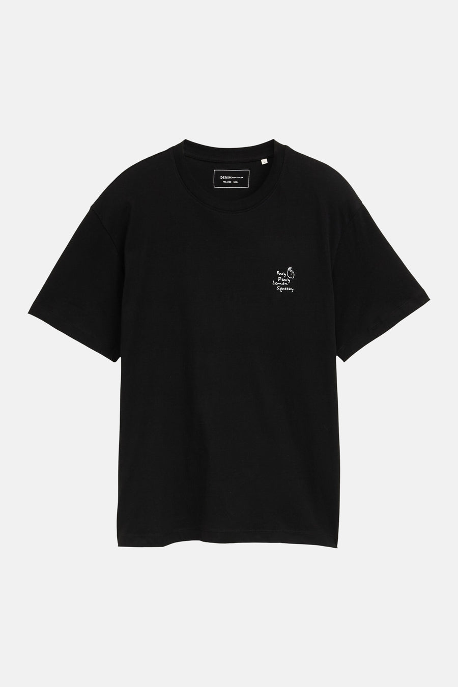 T-shirt (manches courtes) noir - TOM TAILOR