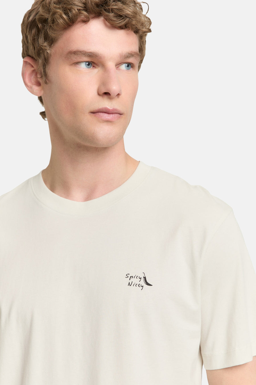 T-shirt (manches courtes) Écru - TOM TAILOR