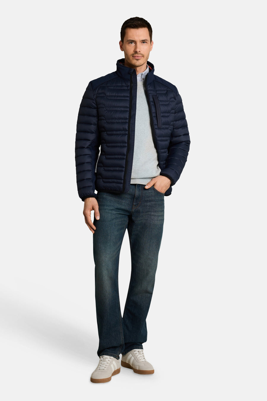 Veste courte bleu - TOM TAILOR