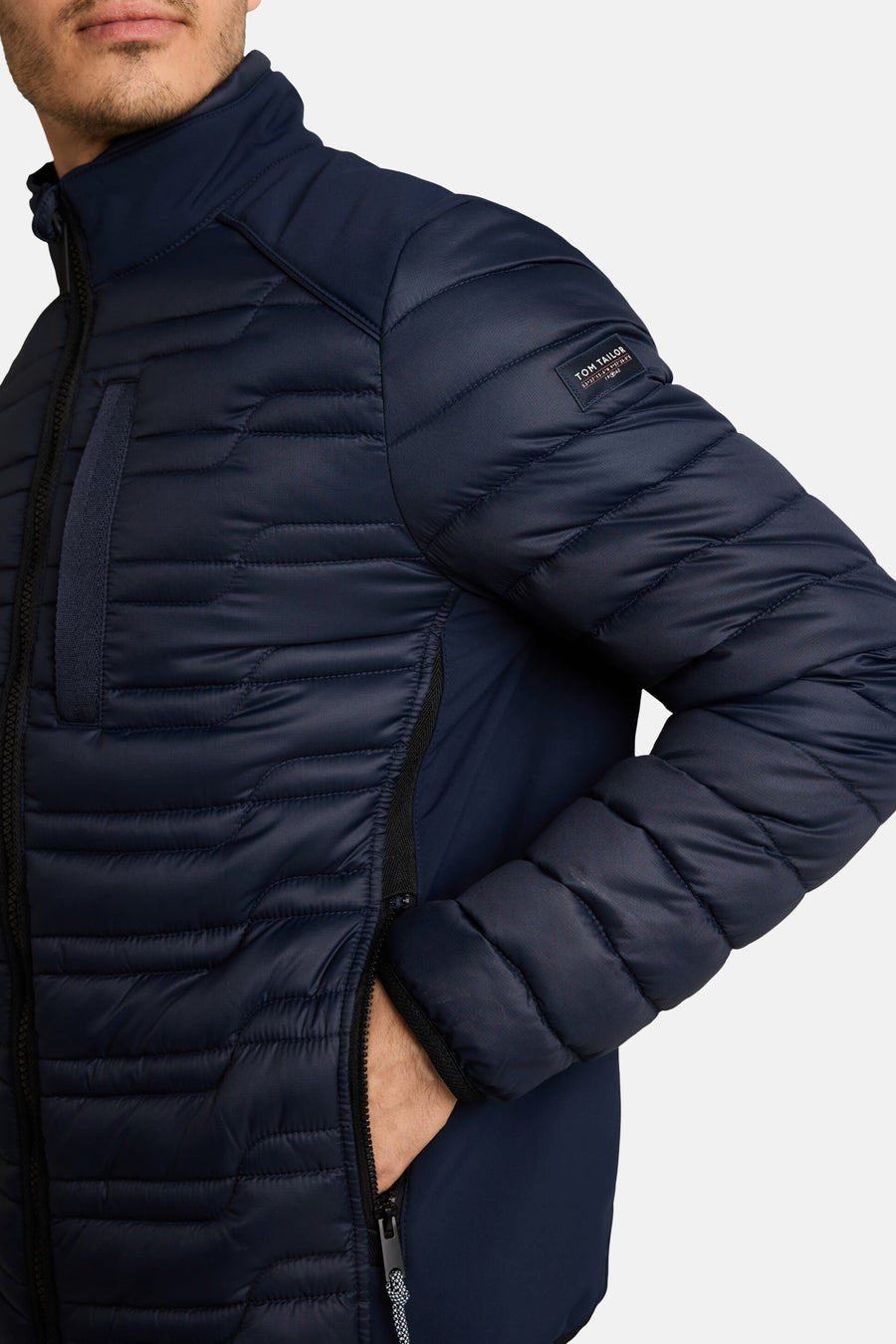 Veste courte bleu - TOM TAILOR