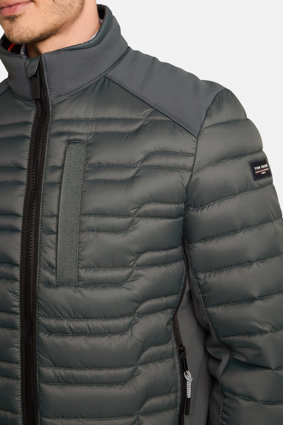 Veste courte vert - TOM TAILOR