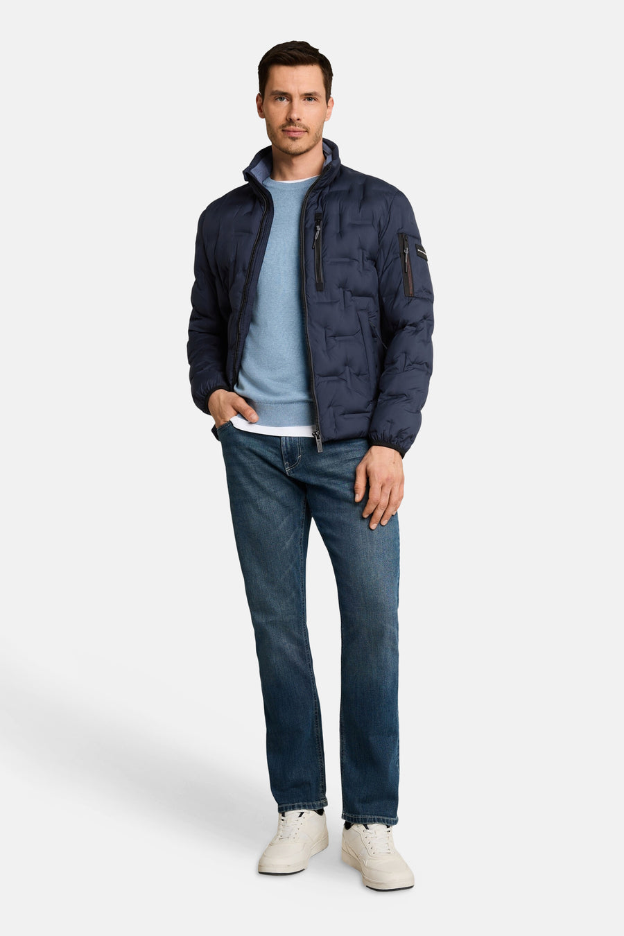 Veste courte - bleu