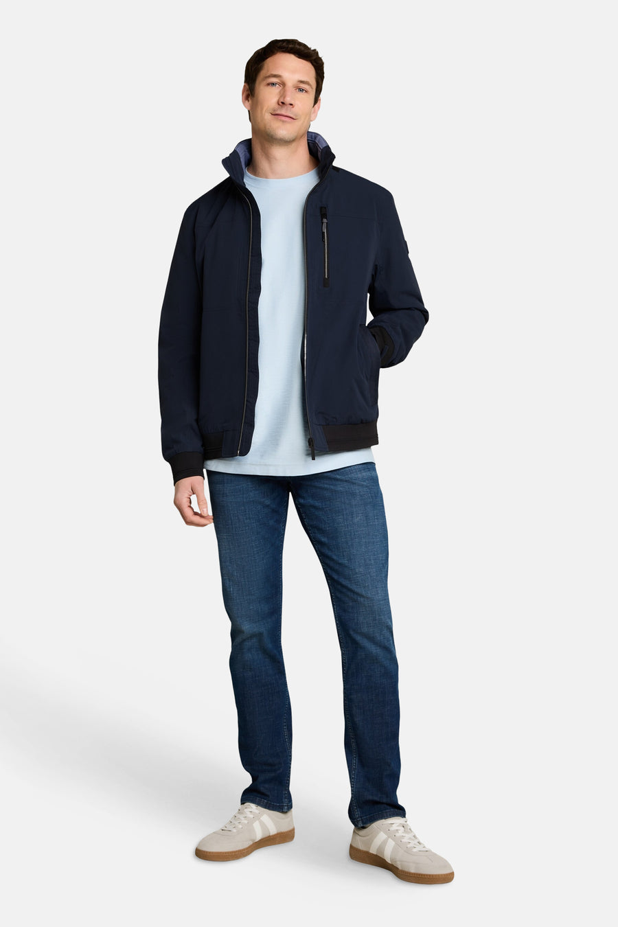 Veste courte bleu - TOM TAILOR