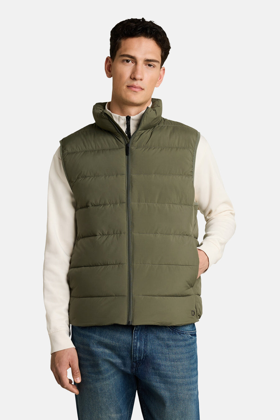 Bodywarmer vert - TOM TAILOR