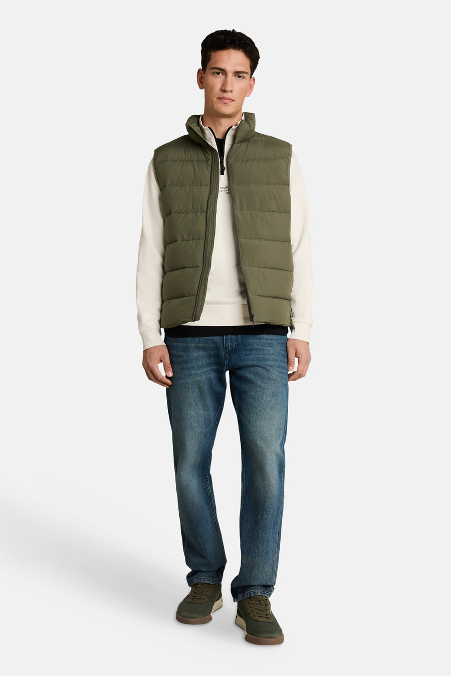 Bodywarmer vert - TOM TAILOR