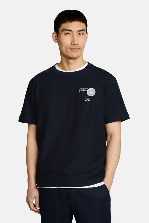 T-shirt à manches courtes - bleu