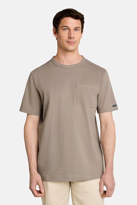 T-shirt (manches courtes) brun - TOM TAILOR