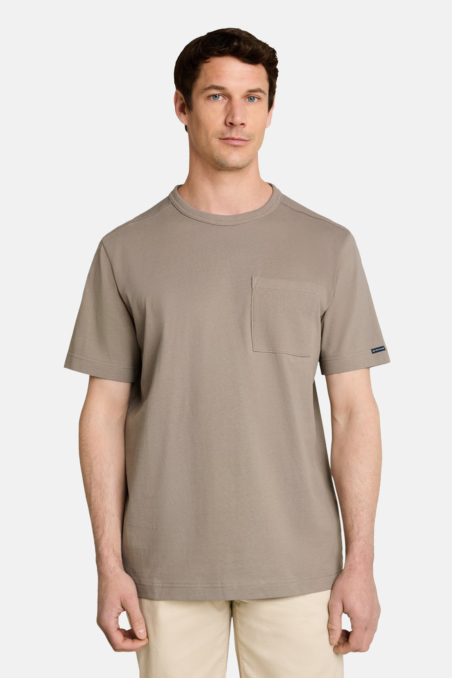 T-shirt (manches courtes) brun - TOM TAILOR