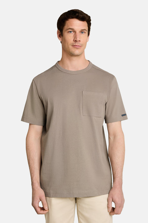 T-shirt à manches courtes - brun