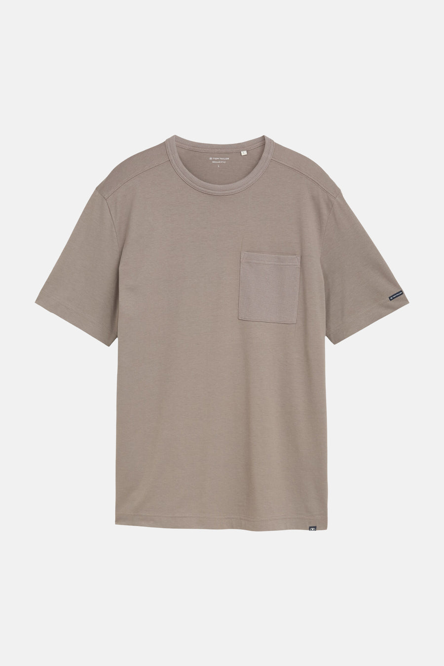 T-shirt (manches courtes) brun - TOM TAILOR