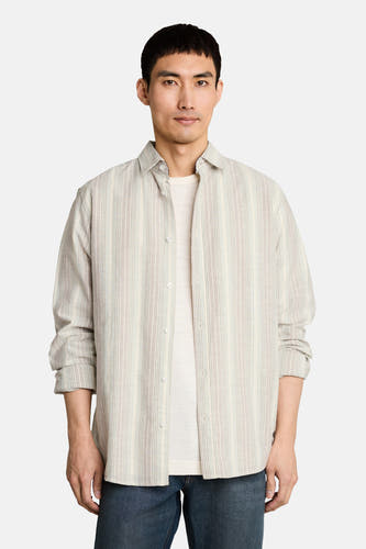 Chemise (manches longues) Écru - TOM TAILOR