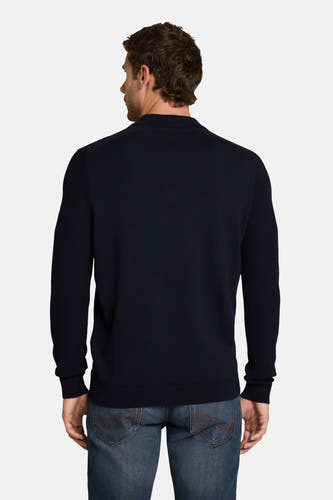 Pull col O bleu - TOM TAILOR