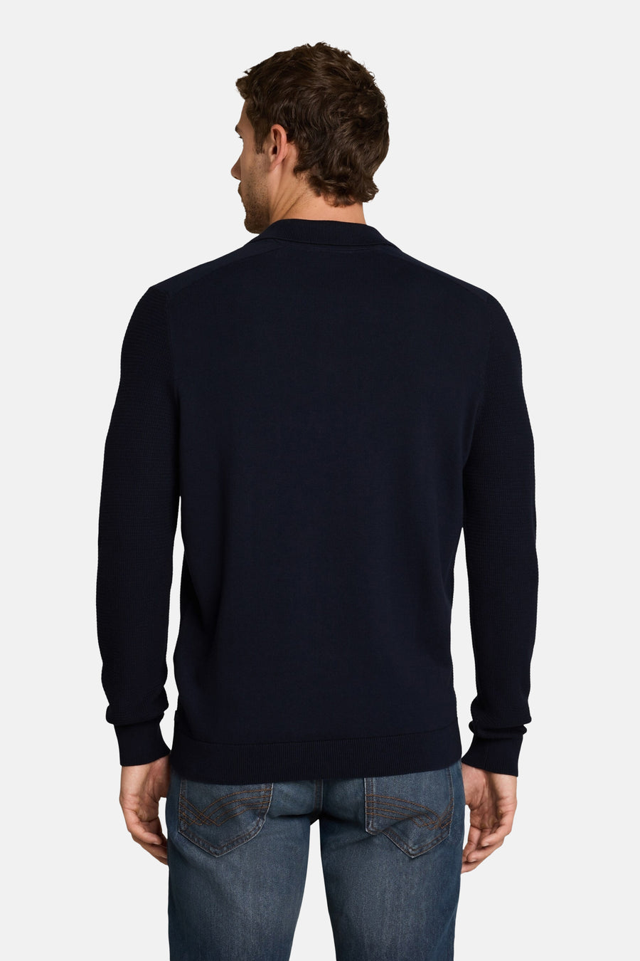 Pull col O bleu - TOM TAILOR