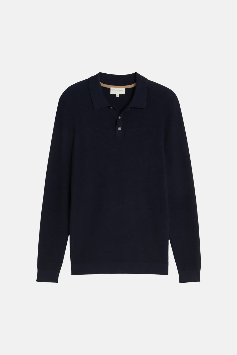 Pull col O bleu - TOM TAILOR