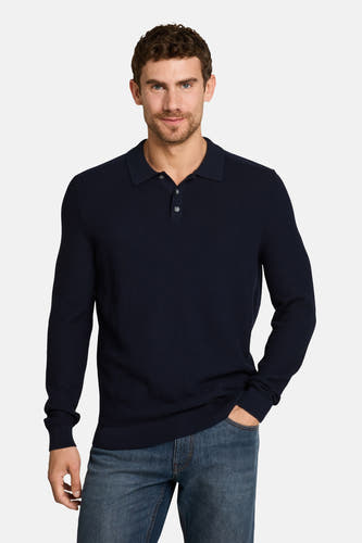 Pull col O bleu - TOM TAILOR