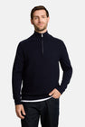 Pull col O bleu - TOM TAILOR