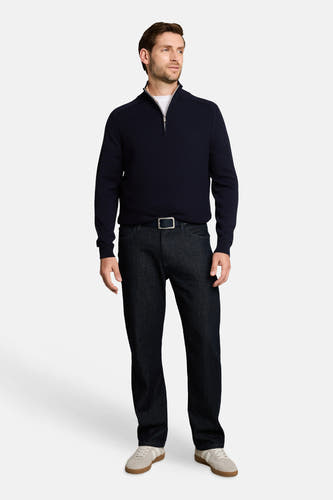 Pull col O bleu - TOM TAILOR