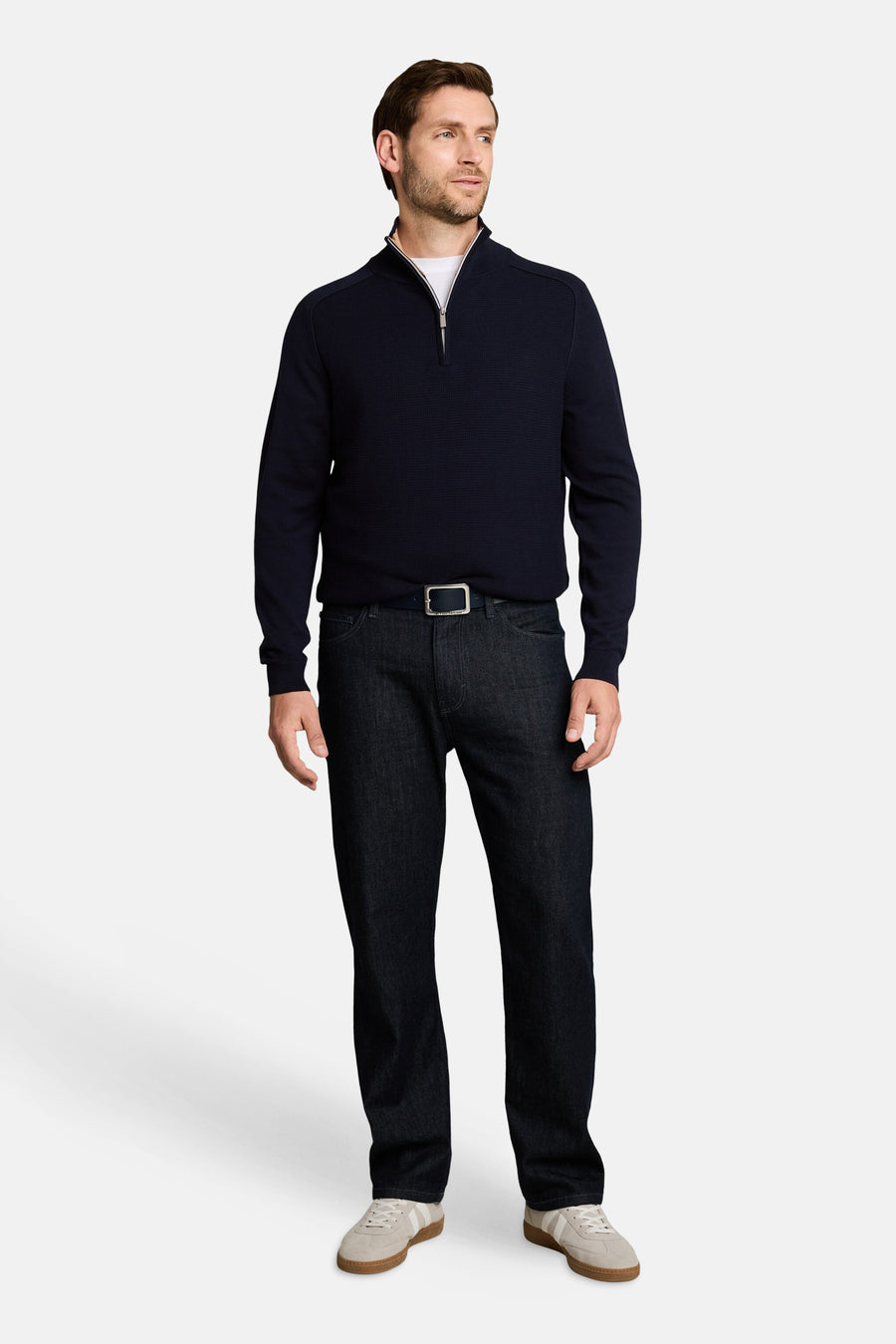Pull col O bleu - TOM TAILOR
