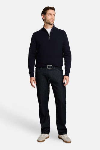 Pull col O bleu - TOM TAILOR