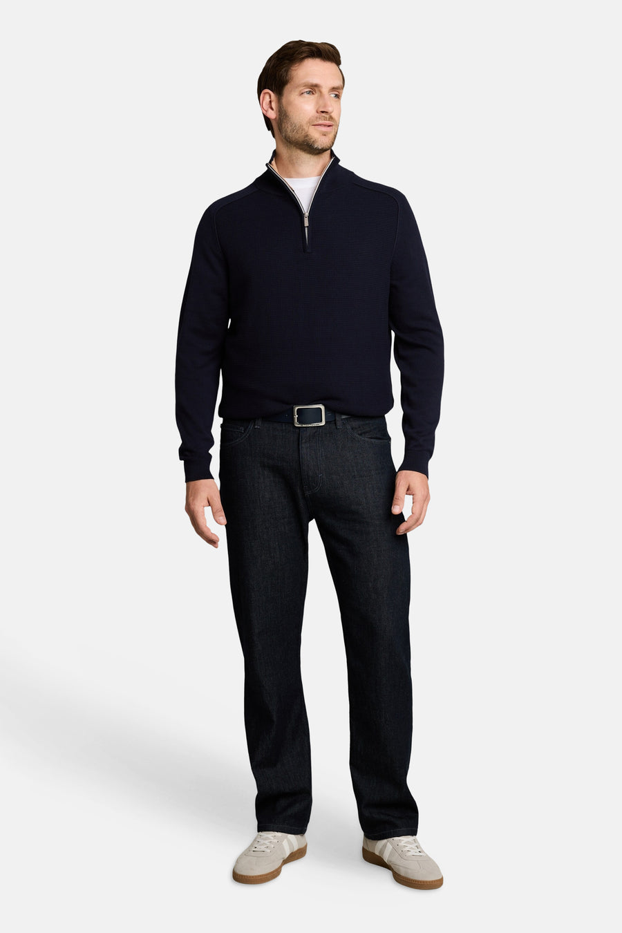 Pull col O bleu - TOM TAILOR