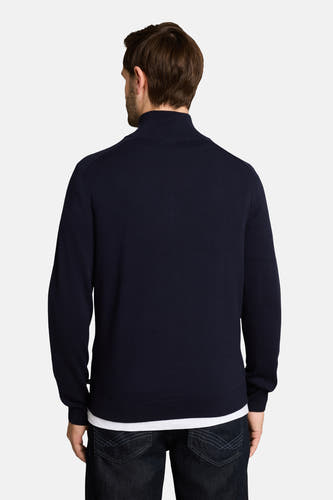 Pull col O bleu - TOM TAILOR