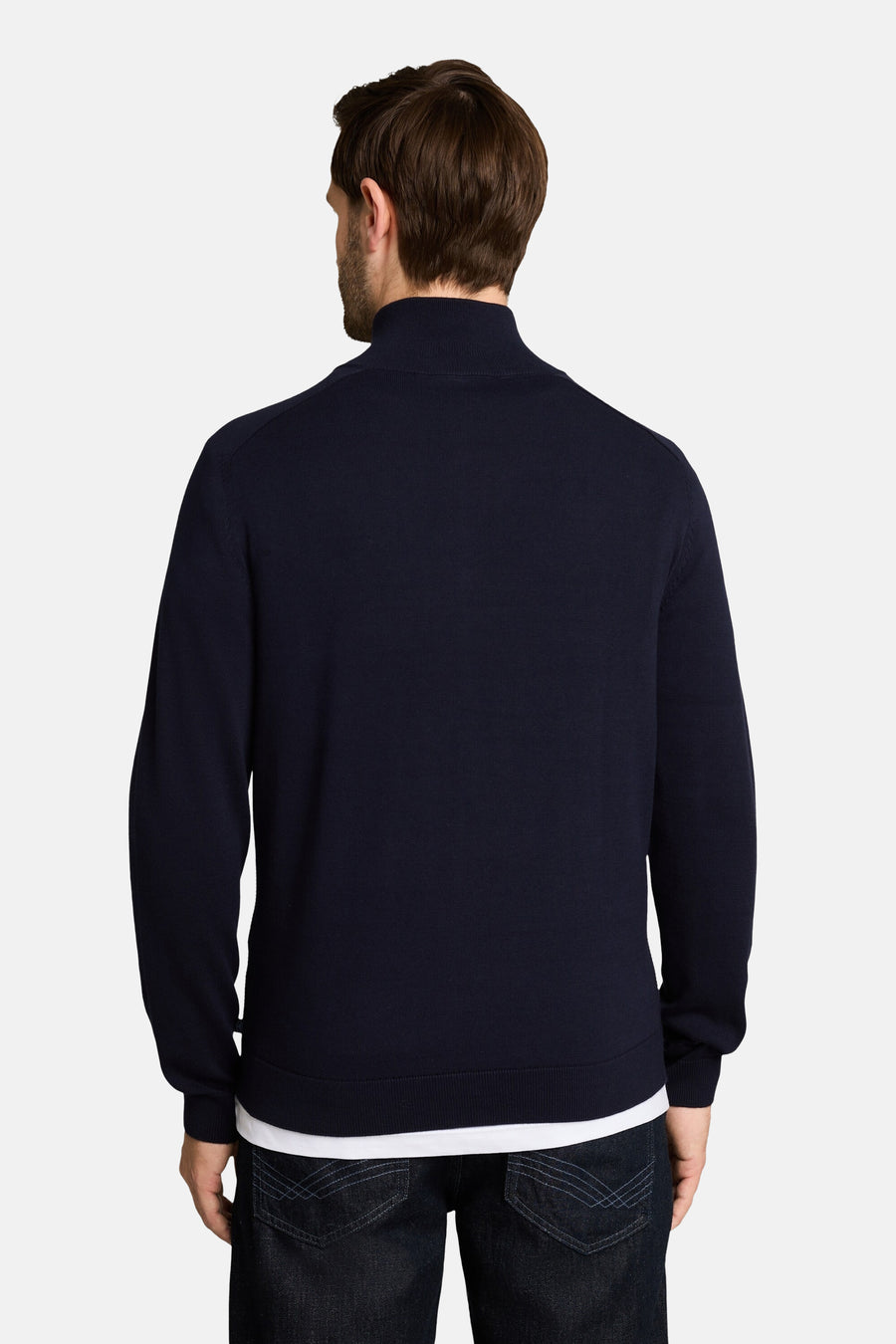 Pull col O bleu - TOM TAILOR