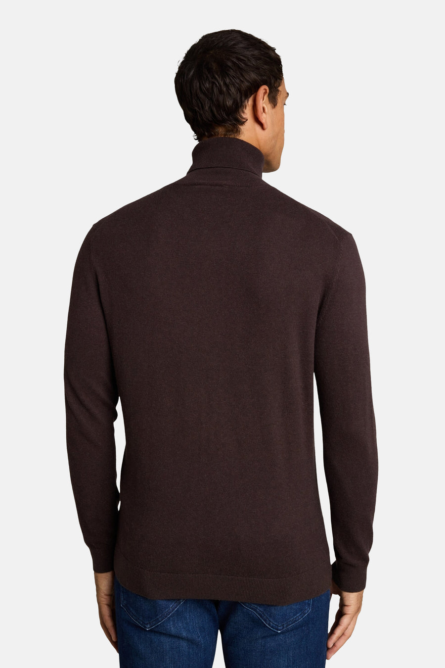 Pull col roulé brun - TOM TAILOR