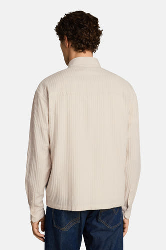 Chemise (manches longues) beige - TOM TAILOR