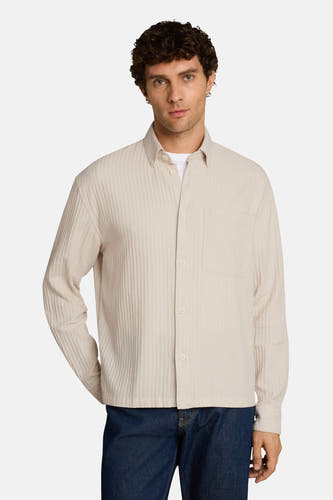 Chemise (manches longues) beige - TOM TAILOR