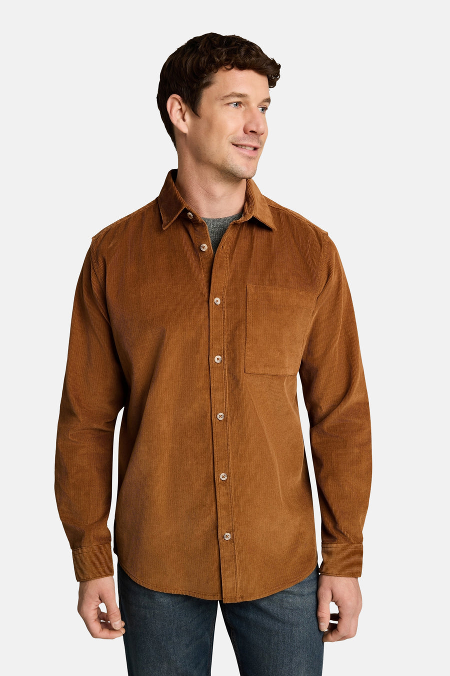 Chemise (manches longues) cognac - TOM TAILOR