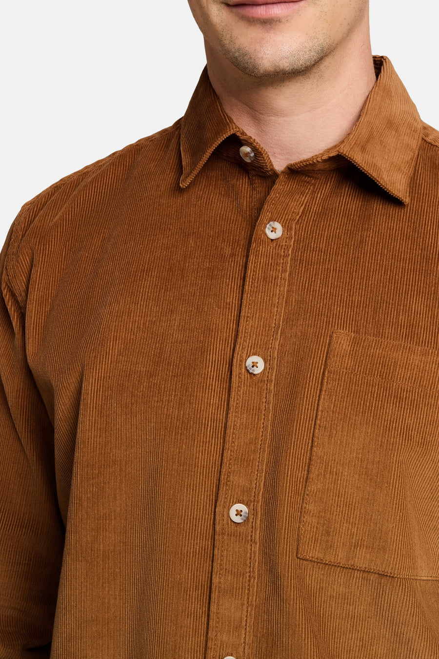 Chemise (manches longues) cognac - TOM TAILOR