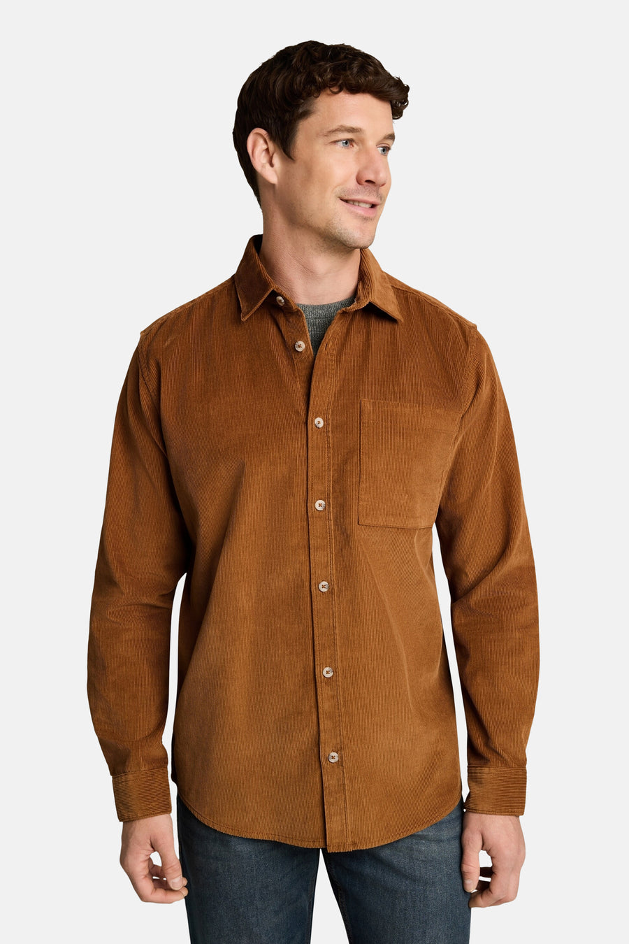 Chemise (manches longues) cognac - TOM TAILOR